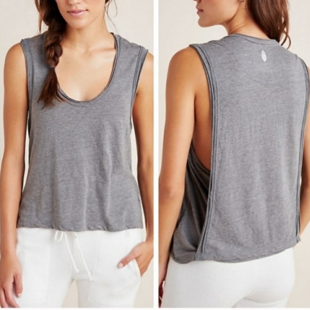 Free People Movement Back Country Tank Sz Large